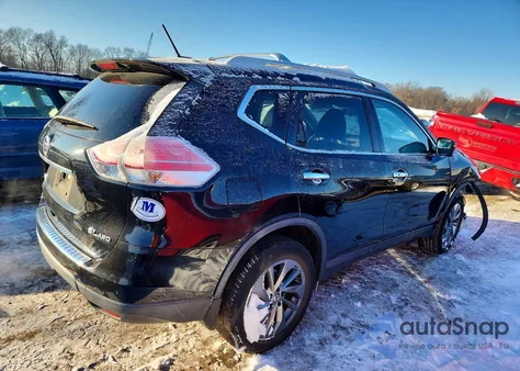 2016 Nissan Rogue S z USA, uszkodzony, nr VIN KNMAT2MVXGP707640